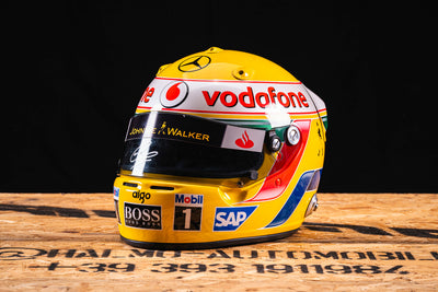 Lewis Hamilton Replicasigned Helmet