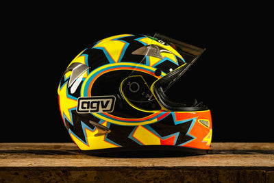 Valentino Rossi Replica Helmet Signed