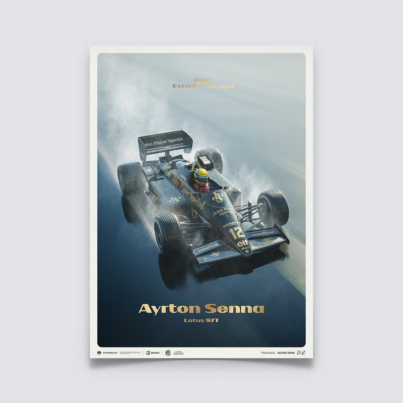 Lotus 97T - Ayrton Senna - Rainmaster - Estoril, 1985 | Collector's Edition