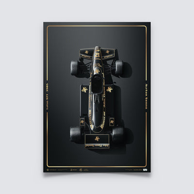 Lotus 97T - Ayrton Senna - Stunning Black - Estoril, 1985 | Collector's Edition