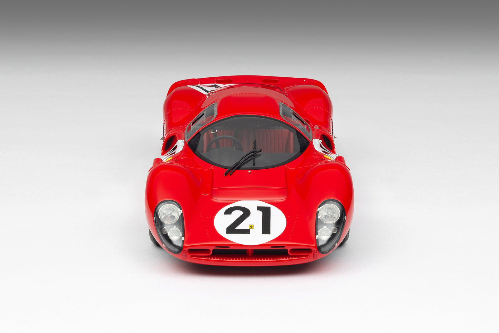 1/18 Ferrari 330 P4 Red Minicar Model Car Full Opening And