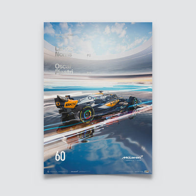 McLaren Formula 1 Team - Chrome Livery - 60th Anniversary - 2023 | Collector's Edition