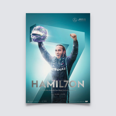 Mercedes-AMG Petronas F1 Team - HAMIL7ON - F1 World Drivers' Champion 7th Title | Collector's Edition