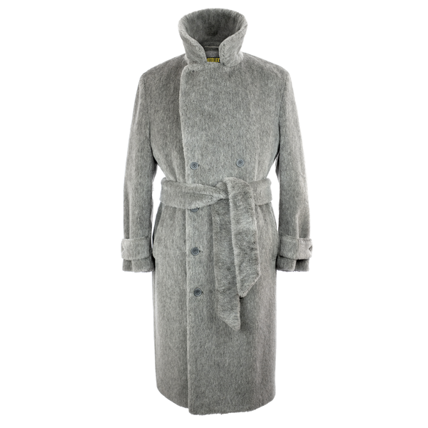 Grey Teddy Bear Coat
