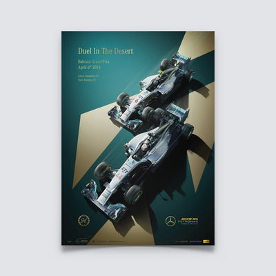Mercedes-AMG Petronas Motorsport - 2014 - Duel In the Desert | Collector's Edition