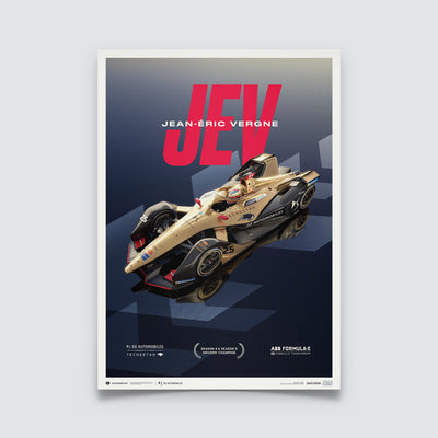 DS TECHEETAH - Formula E Team - Jean-Eric Vergne | Limited Edition