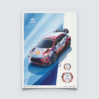 Hyundai Motorsport - WRC Manufacturers' Champions 2019 and 2020* | Limited Edition