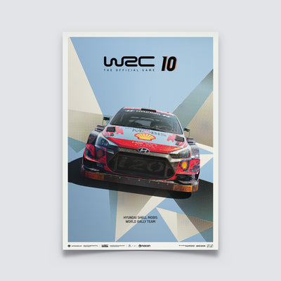 WRC 10 - HYUNDAI - THE OFFICIAL GAME COVER | LIMITED EDITION
