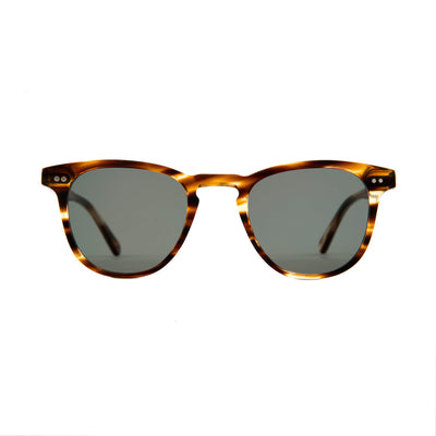 Wardour Sunglasses in Striped Tortoiseshell