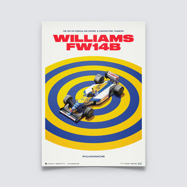 Williams Racing - FW14B - F1® World Drivers' & Constructors' Champion - 1992 | Limited Edition