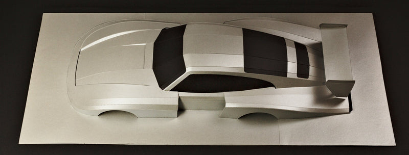 Whale Tail - Papercraft Car Sculpture