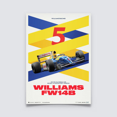 Williams Racing - Red Five - F1® World Drivers' & Constructors' Champion - 1992 | Limited Edition