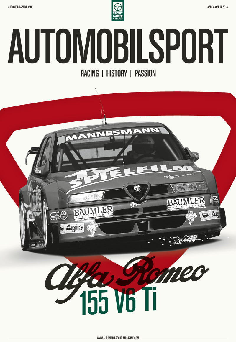 Poster AUTOMOBILSPORT #16 (2 sided) - Alfa Romeo 155 V6 Ti – CD Shop ...