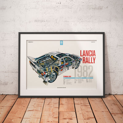 Poster AUTOMOBILSPORT #21 (2 sided) - Lancia 037 Rally