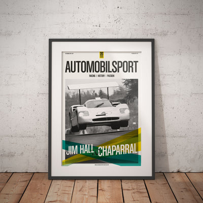 Poster AUTOMOBILSPORT #05 (2 sided) - Chaparral 2F