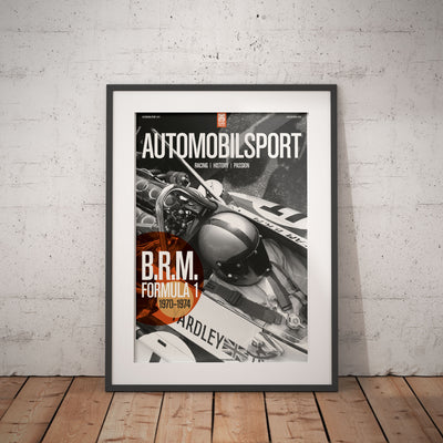 Poster AUTOMOBILSPORT #19 (2 sided) - BRM P153