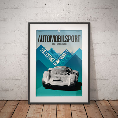 Poster AUTOMOBILSPORT #22 (2 sided) - Porsche 906