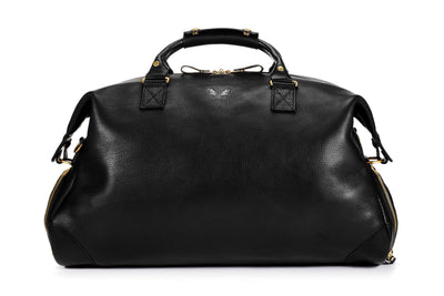 The Leather Weekender
