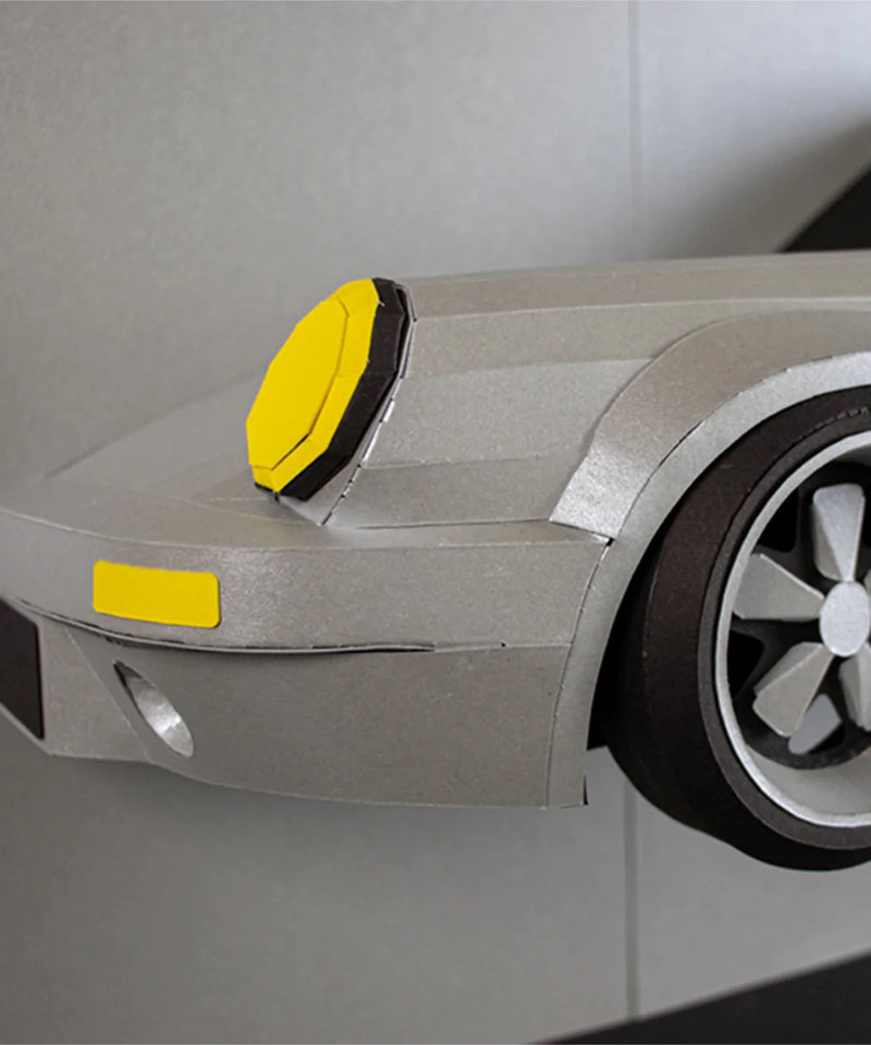 Ducktail - Papercraft Car Sculpture