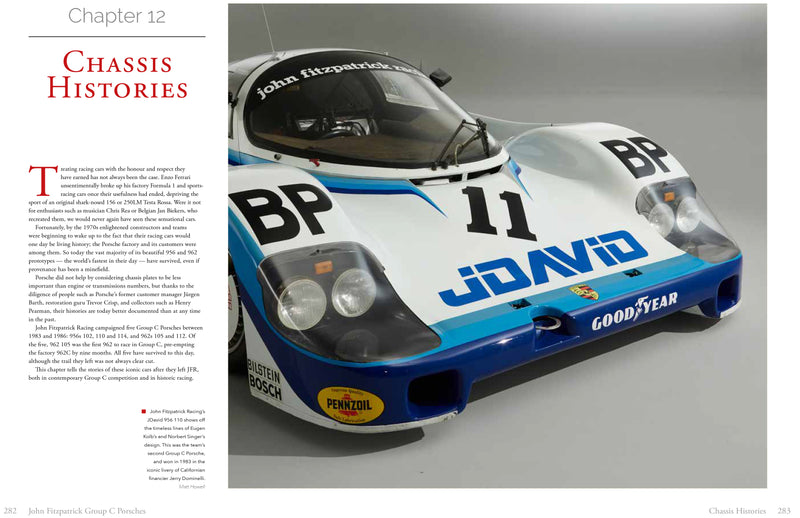 John Fitzpatrick Group C Porsches - The Definitive History