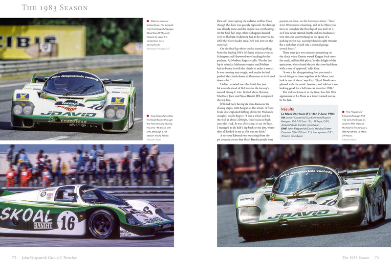 John Fitzpatrick Group C Porsches - The Definitive History