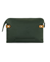 THE OUTLIERMAN document cases GLOBETROTTER - Full-grain Leather Document Case - British Green/Tan