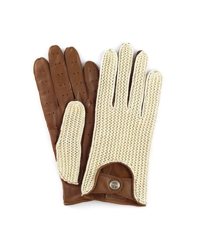 THE OUTLIERMAN gloves HERITAGE - Stringback Driving Gloves - Cognac