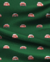 THE OUTLIERMAN ties VINTAGE RACE - Silk Tie - British Green/Red