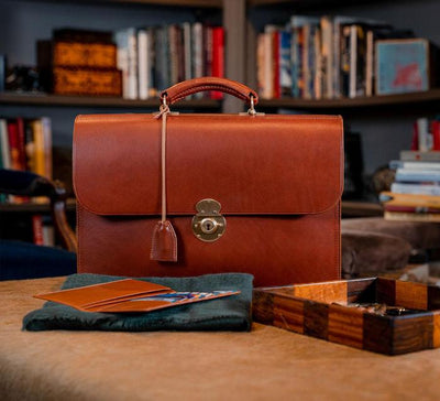 Two Pockett Traditional Briefcase